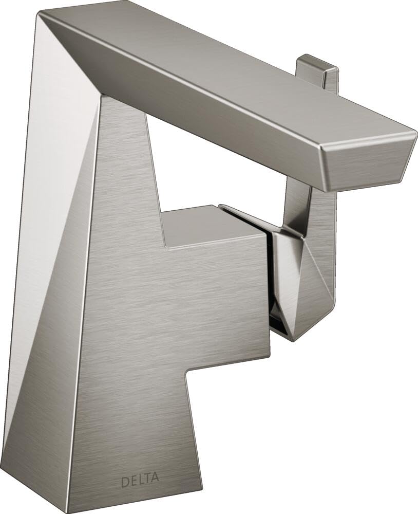 Delta Trillian Single Handle Bathroom Faucet with Metal Drain & Pop Up