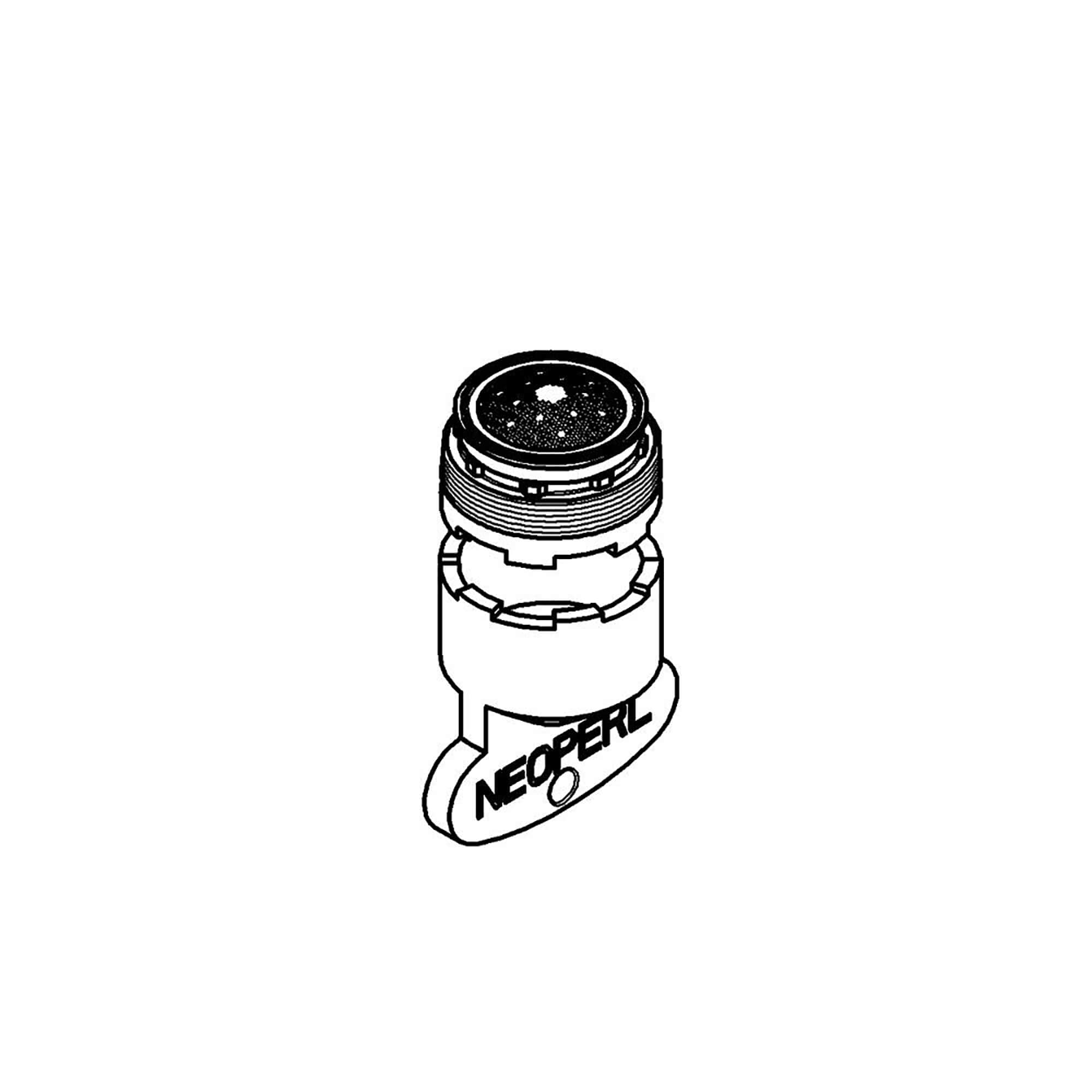 Grohe Repair Parts 13351000 Flow Control in Grohe Chrome