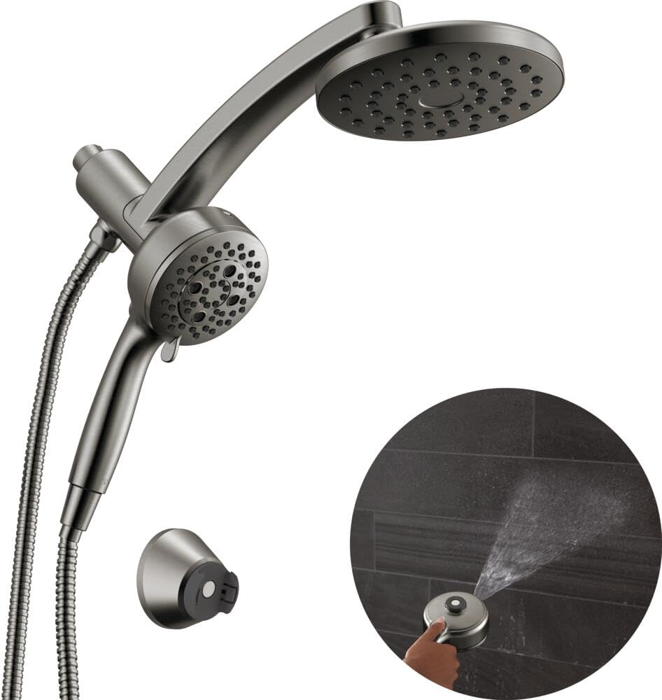 Delta PivotPro 1.75 GPM 3-in-1 Multi-Function Shower Head with Hand Shower