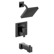 Moen 90 Degree Posi Temp Tub/Shower Trim Kit with Eco Performance Showerhead in Matte Black - TS2713EPBL
