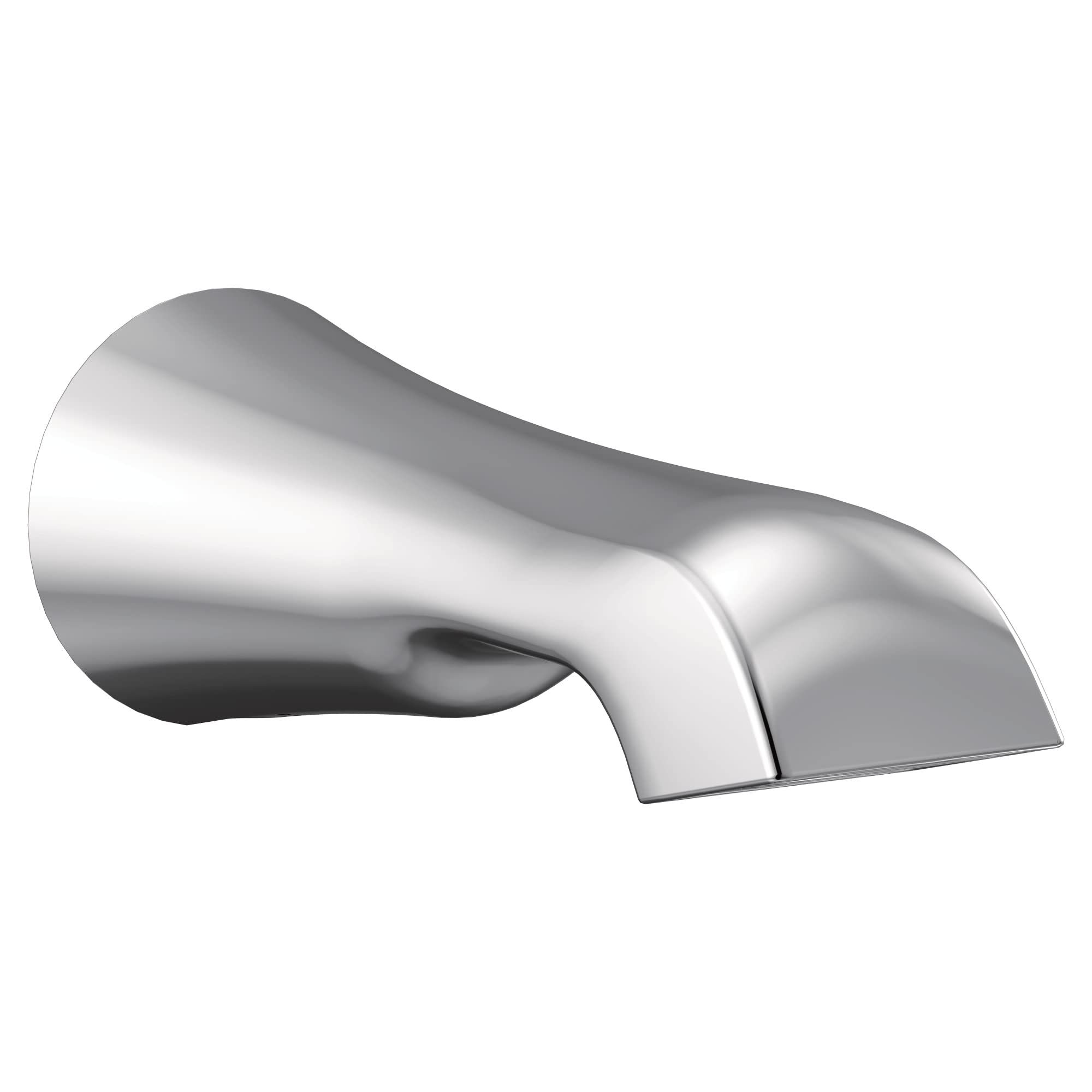 Moen Flara 1/2 Inch Slip Fit Connection Non Diverting Tub Spout in Chrome - S990