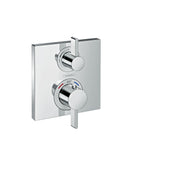 Hansgrohe 15712001 Ecostat Square Thermostatic Trim with Volume Control in Chrome