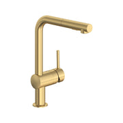 Grohe Minta 30300GN0 Single-Handle Pull-Out Kitchen Faucet Dual Spray 1.75 Gpm In Grohe Brushed Cool Sunrise