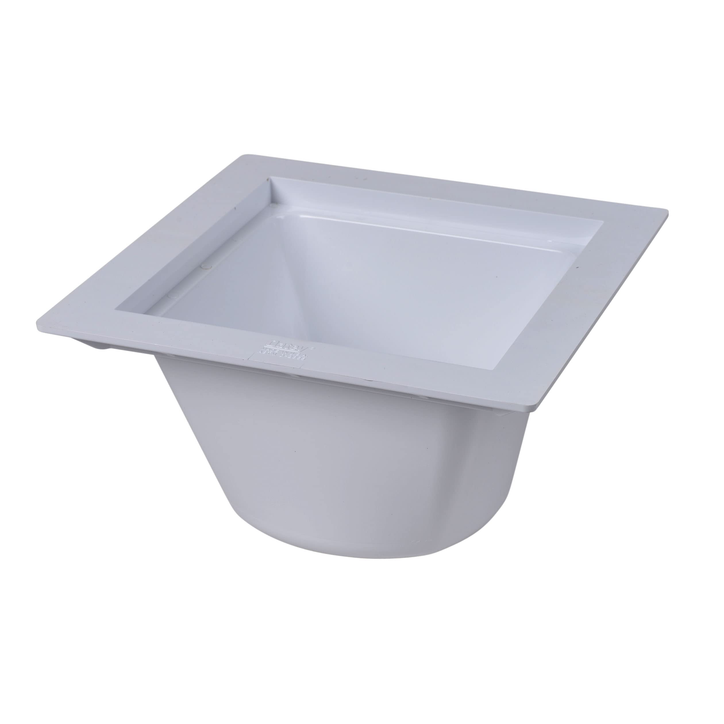 Oatey Floor-Mounted Utility Sink With 2-Inch Socket in White - 42720