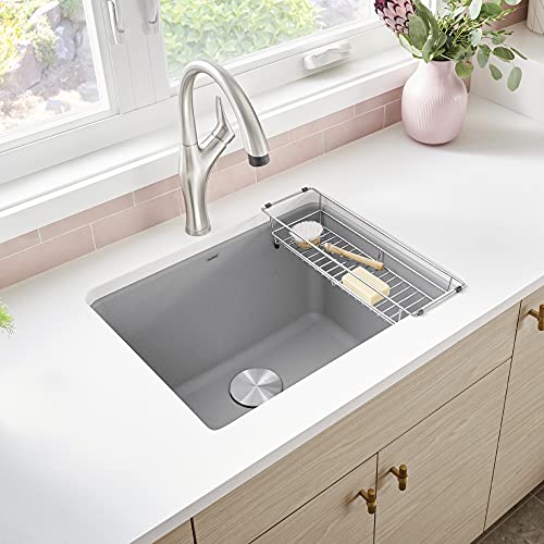 Blanco Dual Mount Laundry Sink in Concrete Gray - 442762