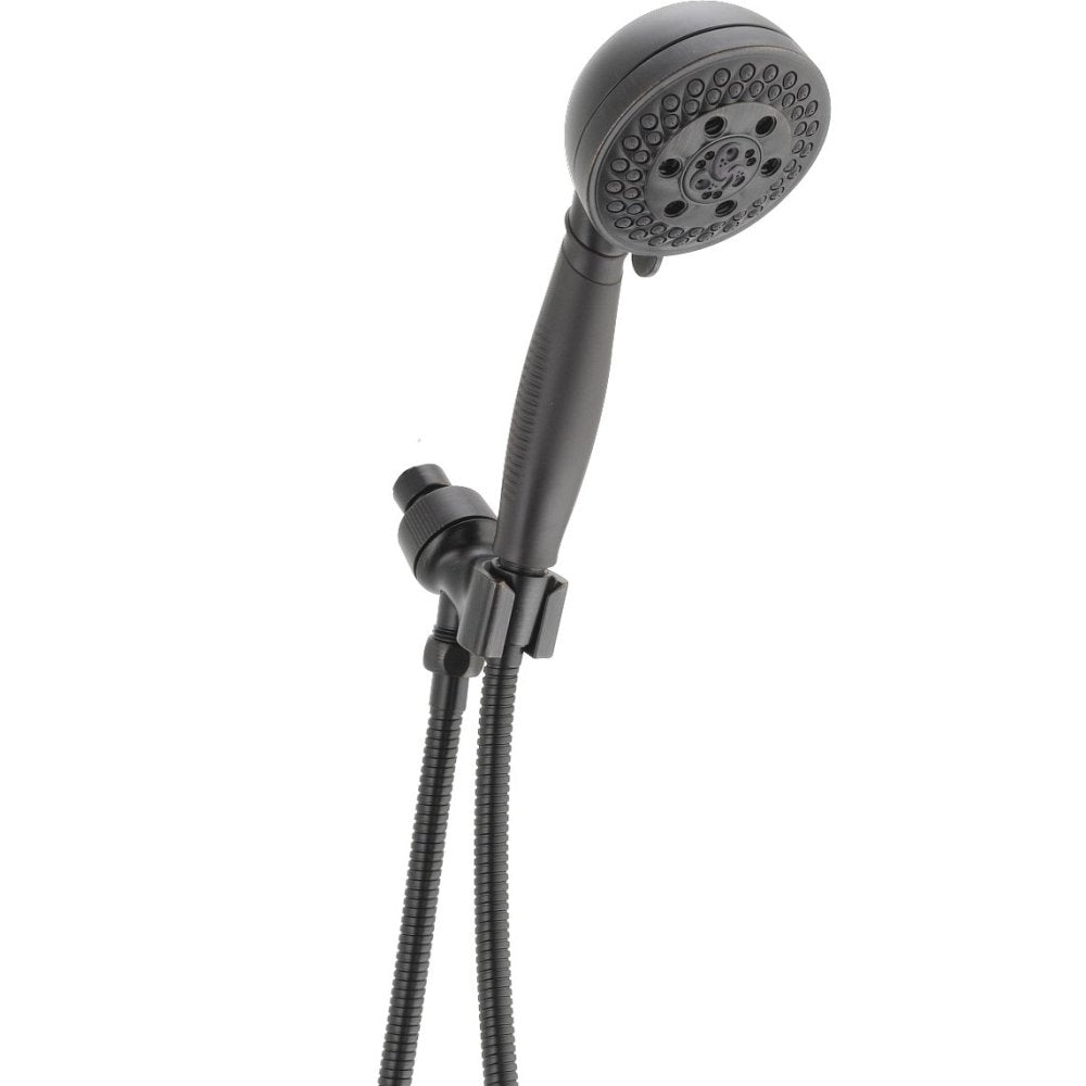 Delta Universal Showering H2OKinetic 5-Setting Shower Mount Hand Shower