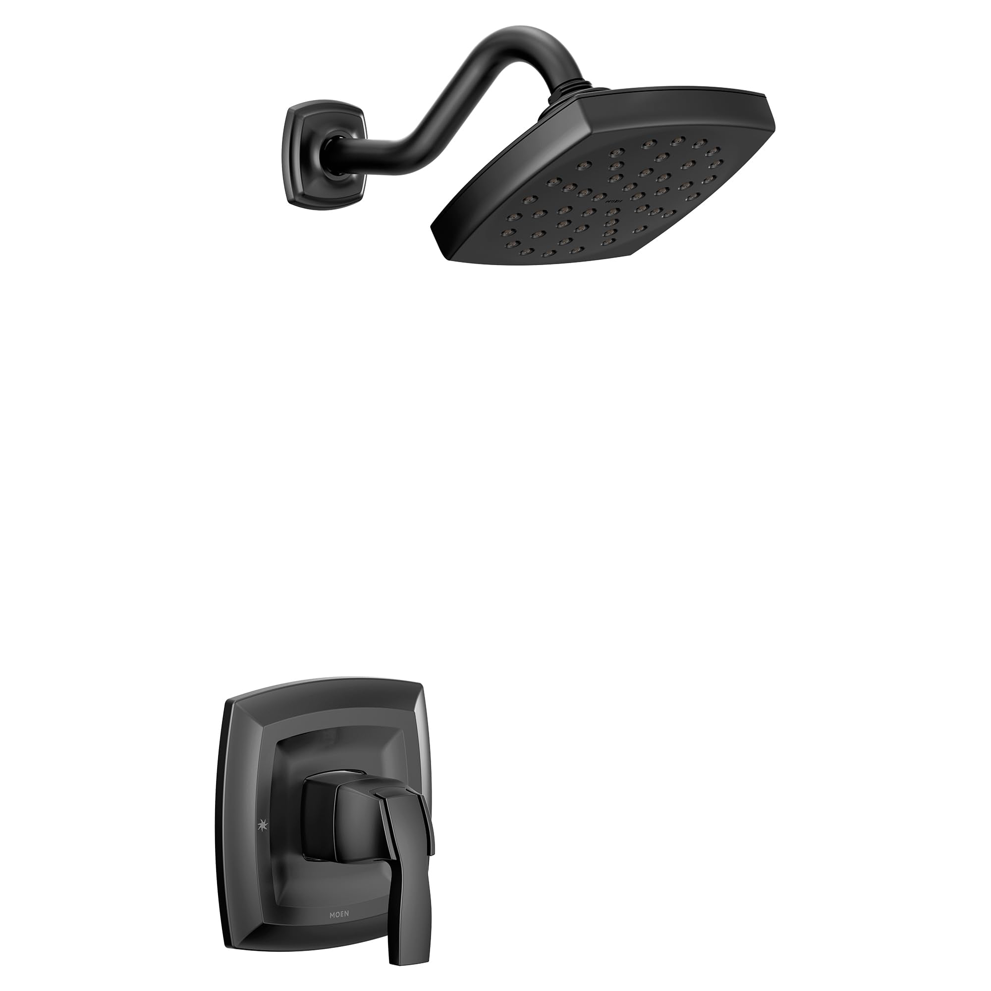 Moen Voss M CORE 3 Series 1 Handle Eco Performance Shower Trim Kit in Matte Black - UT3692EPBL