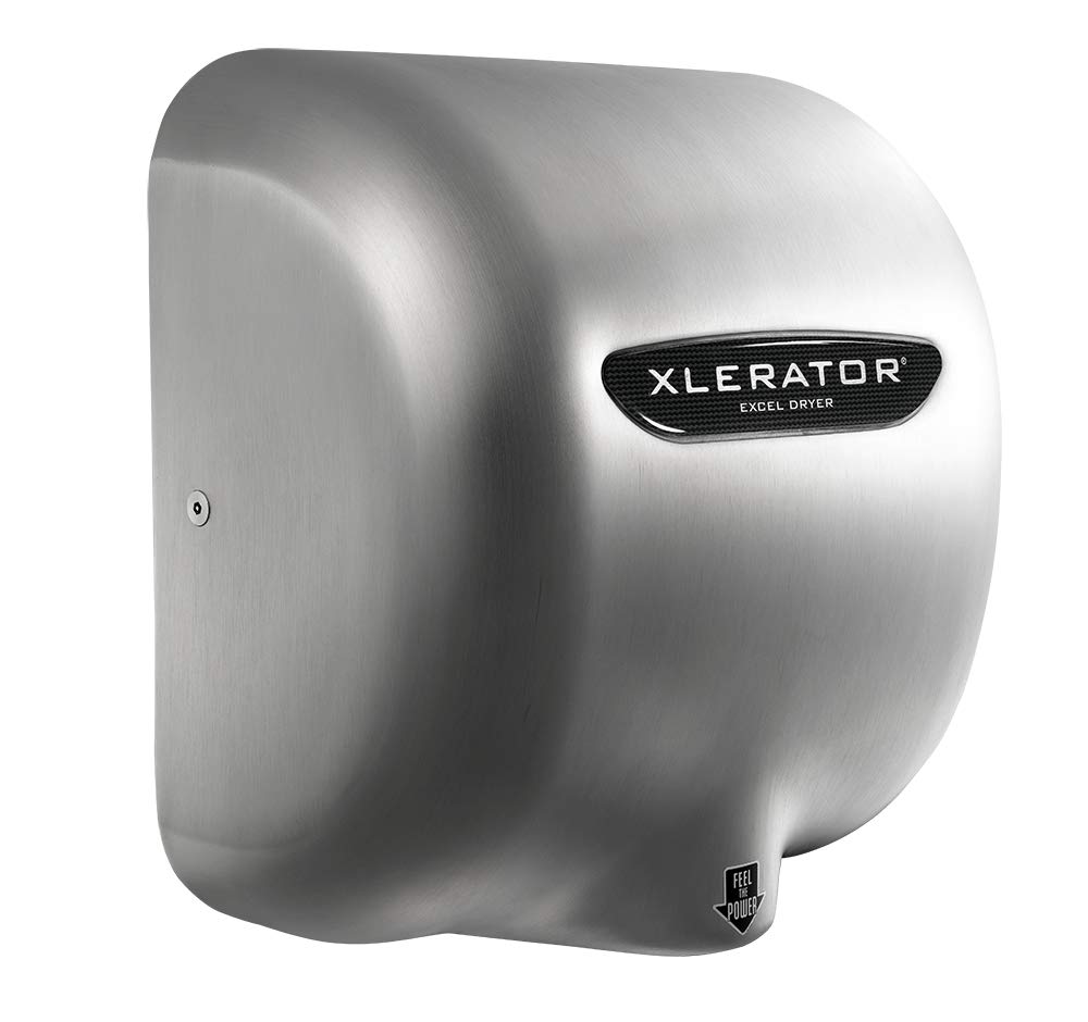 Excel Dryer XL-SB XLERATOR High Speed Energy Efficient Hand Dryer Brushed Stainless Finish