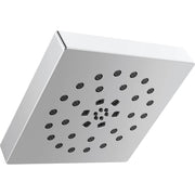 Delta Universal Showering H2OKinetic 4-Setting Modern Square Shower Head with UltraSoak