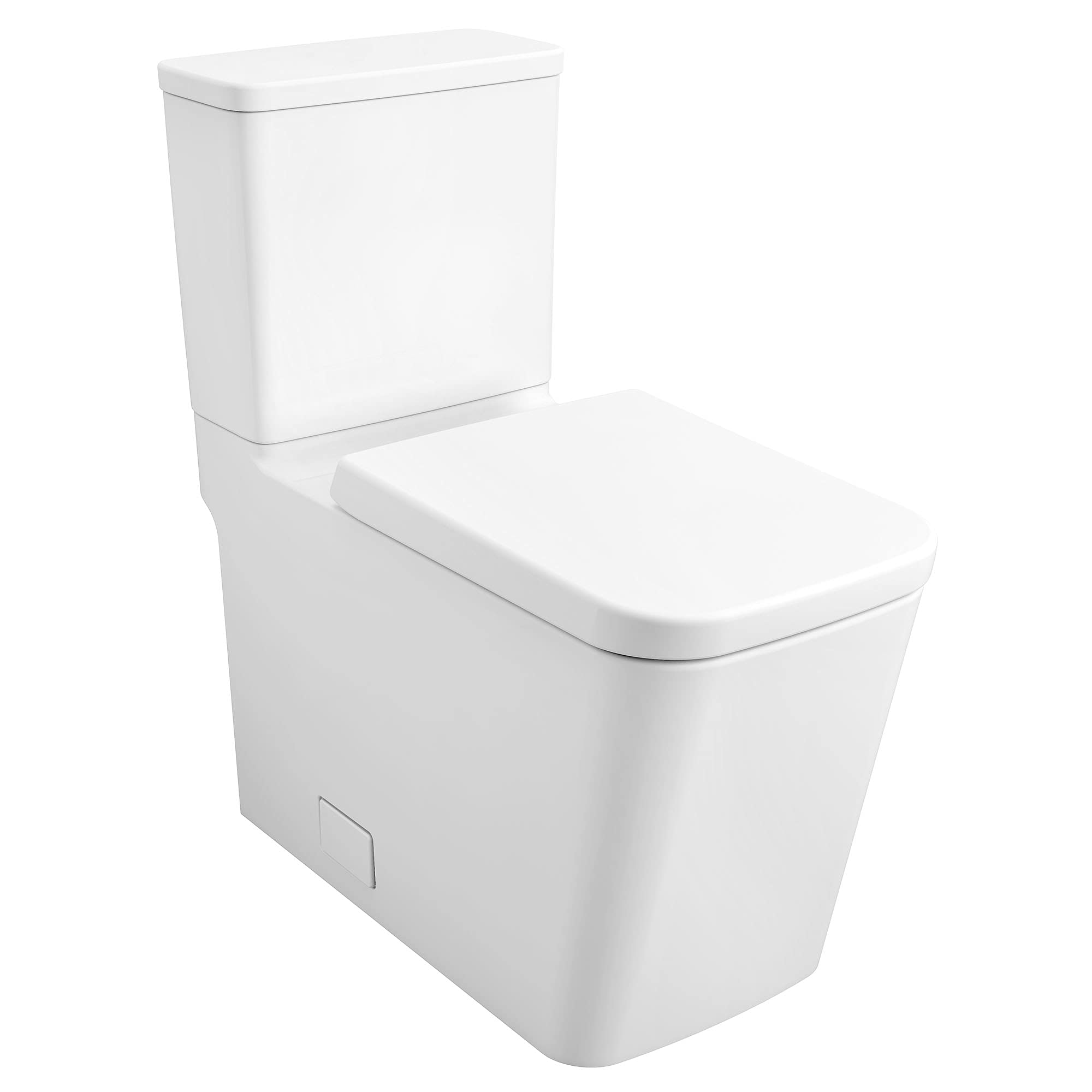 Grohe Eurocube 39663000 Two-piece Right Height Elongated Toilet with seat, Right-Hand Trip Lever in Grohe Alpine White