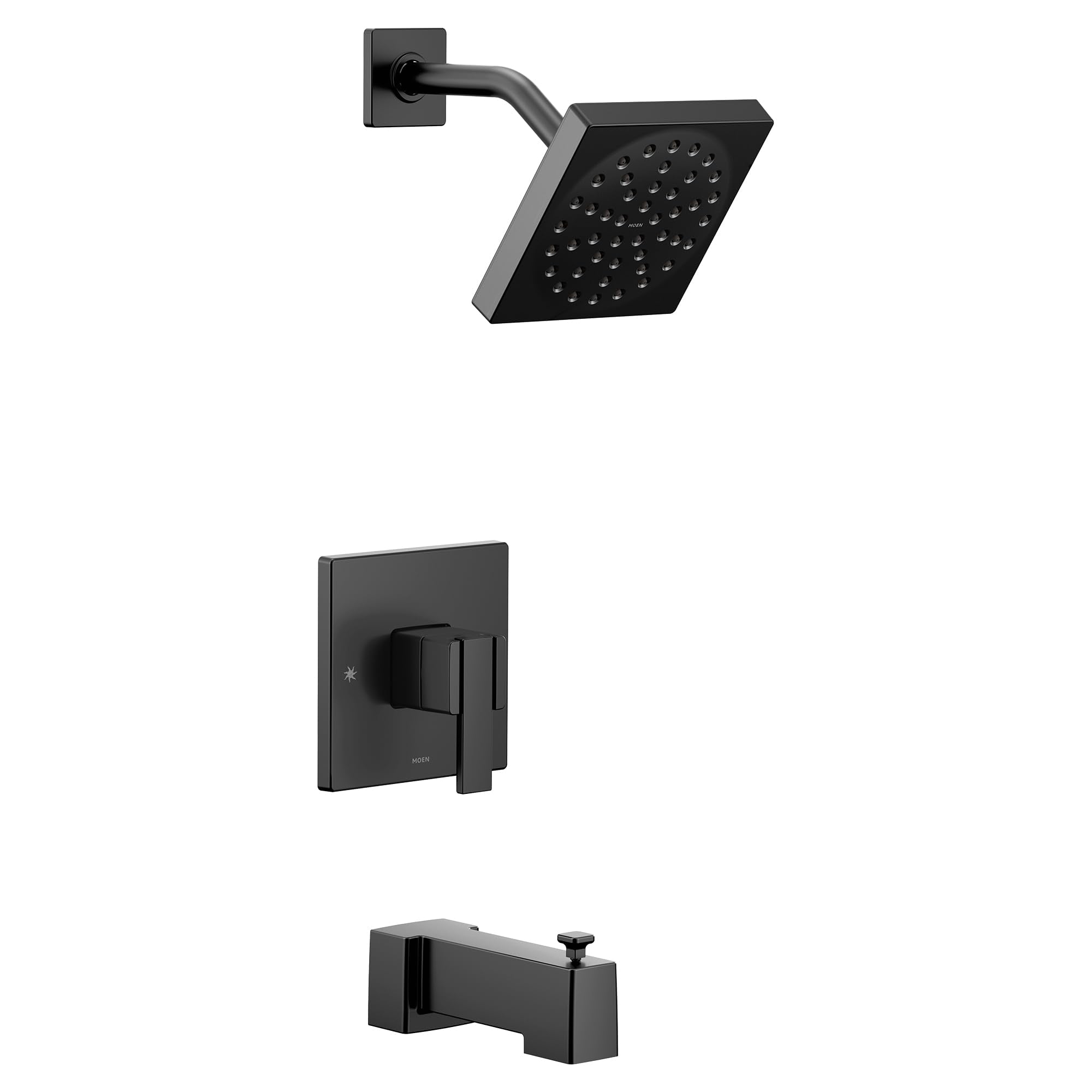 Moen Degree M CORE 3 Series 1 Handle Tub and Shower Trim Kit in Matte Black - UTS3713BL