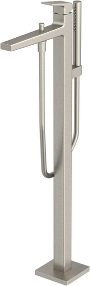 Toto GB Freestanding Bathroom Tub Filler with COMFORT GLIDE and COMFORT WAVE, Brushed Nickel - TBG10306U#BN