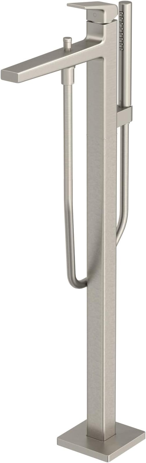 Toto GB Freestanding Bathroom Tub Filler with COMFORT GLIDE and COMFORT WAVE, Brushed Nickel - TBG10306U#BN