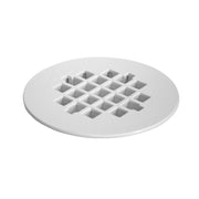 Oatey 4-1/4" Universal Snap-Tite Plastic Strainer in White - 42136