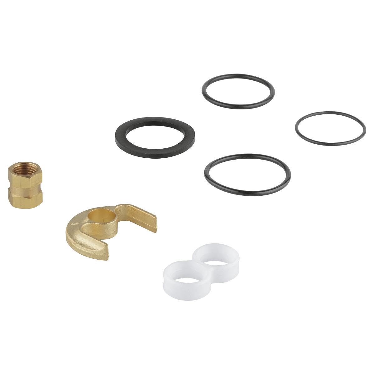 Grohe Repair Parts 46346000 Shank Mounting Kit in Grohe Chrome