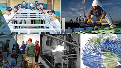 I can see this is a collage of industrial/manufacturing images, but I need to describe the actual product - the Watts carbon 