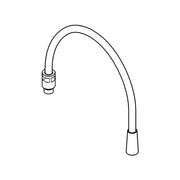 Grohe Repair Parts 46871000 Shower Hose in Grohe Chrome