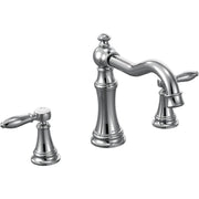 Moen Ts22103 Weymouth Two Handle High Arc Roman Tub Faucet in Chrome - TS22103