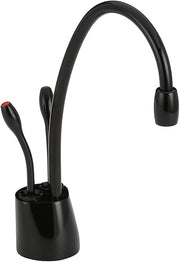 InSinkErator Indulge F-HC1100 Contemporary Instant Hot and Cold Faucet in Gloss Black - 44252G