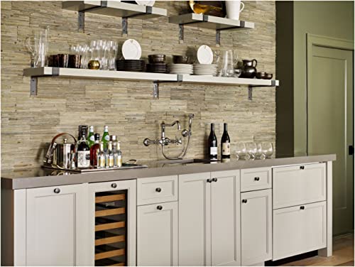 Rohl Acqui Wall Mount Bridge Kitchen Faucet With Sidespray And Column Spout in Polished Chrome - A1456XMWSAPC-2
