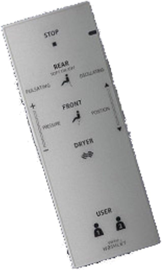 Toto Replacement Remote Control Assembly for G500 Washlet in Silver - THU9509