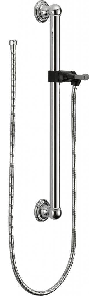 Delta Universal Showering Adjustable Slide Bar / Grab Bar Assembly