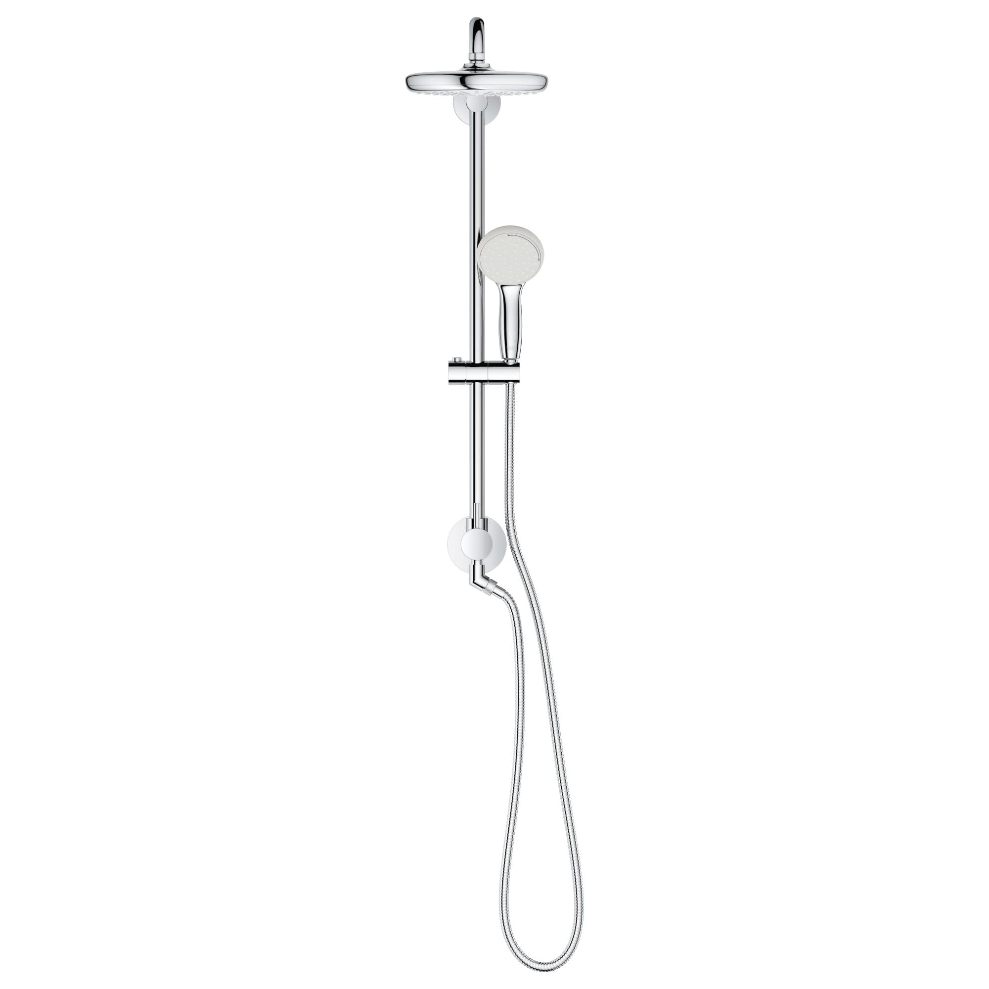Grohe Tempesta 26123GN1 210 Shower System, 1.75 Gpm In Grohe Brushed Cool Sunrise