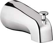 Hansgrohe 06501000 Commercial Tub Spout with Diverter in Chrome