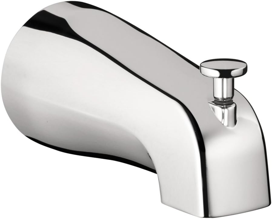 Hansgrohe 06501000 Commercial Tub Spout with Diverter in Chrome