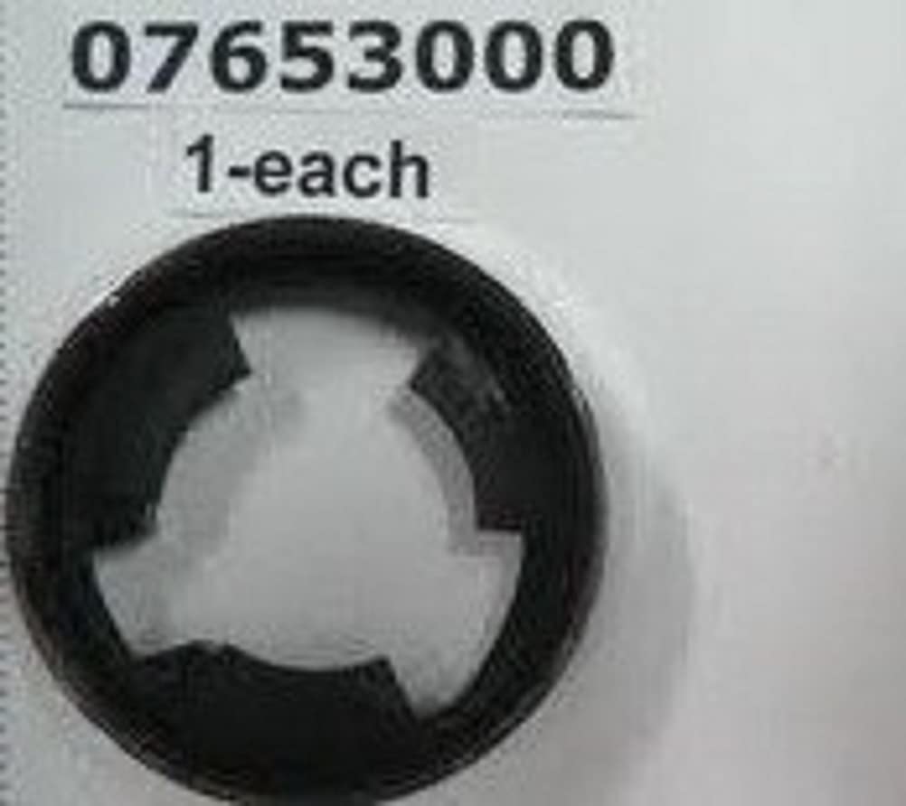 Chrome stop ring with model number 07653000 and 1/2" sizing marked on white packaging.