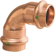 Viega 77317 ProPress Zero Lead Copper 90-Degree Elbow with 1/2-Inch P x P, 5 Pack
