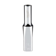 Chrome plated deep socket with 6-point hex drive and Milwaukee branding visible on the body.