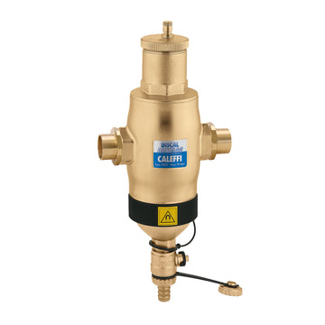 Caleffi 546196A DISCAL DIRTMAG Air & Dirt Separator with Magnet - 1-in Sweat