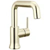 Delta Trinsic 1.2 GPM Single Hole Bathroom Faucet with Drain