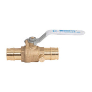 Watts 88006014 Ball Valve 1/2 Inch PEX F1960 Brass with Drain Lead Free