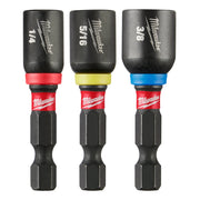 Milwaukee 49-66-4561 Shockwave Impact Duty 1-7/8" Magnetic Nut Driver Set 3PC