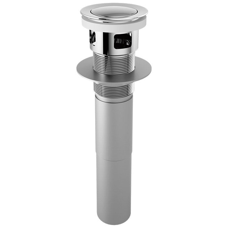 Brizo RP81628PC Push Button Pop-Up With Overflow: Chrome