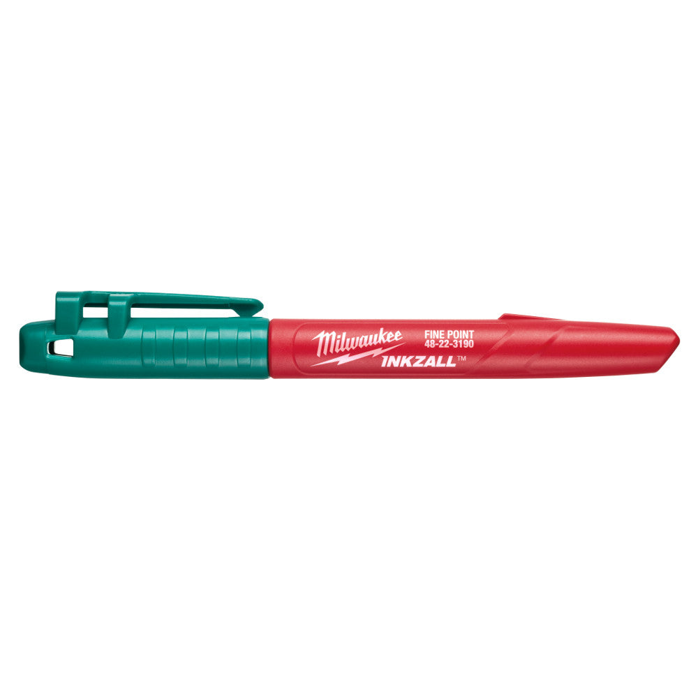 Milwaukee 48-22-3190 INKZALL Green Fine Point Markers - 50 pack