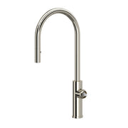 ROHL Eclissi Pull-Down Kitchen Faucet with C-Spout - Polished Nickel