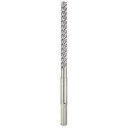SDS MAX rotary hammer drill bit with helical flutes and shank connector, 5/8" diameter.