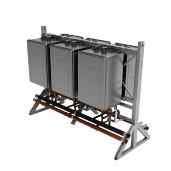 Noritz CRS Series 6-Unit NG or LP CPC Compliant Tankless Water Heater System - CR61-FS-6-CA