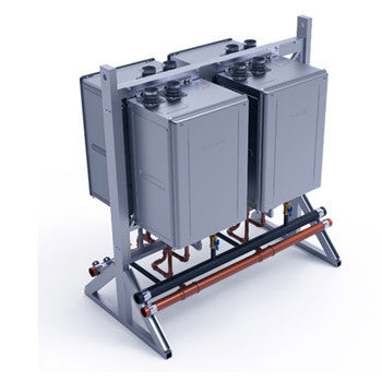 Noritz CRS Series 4-Unit NG or LP Tankless Water Heater System - CR61-FS-4
