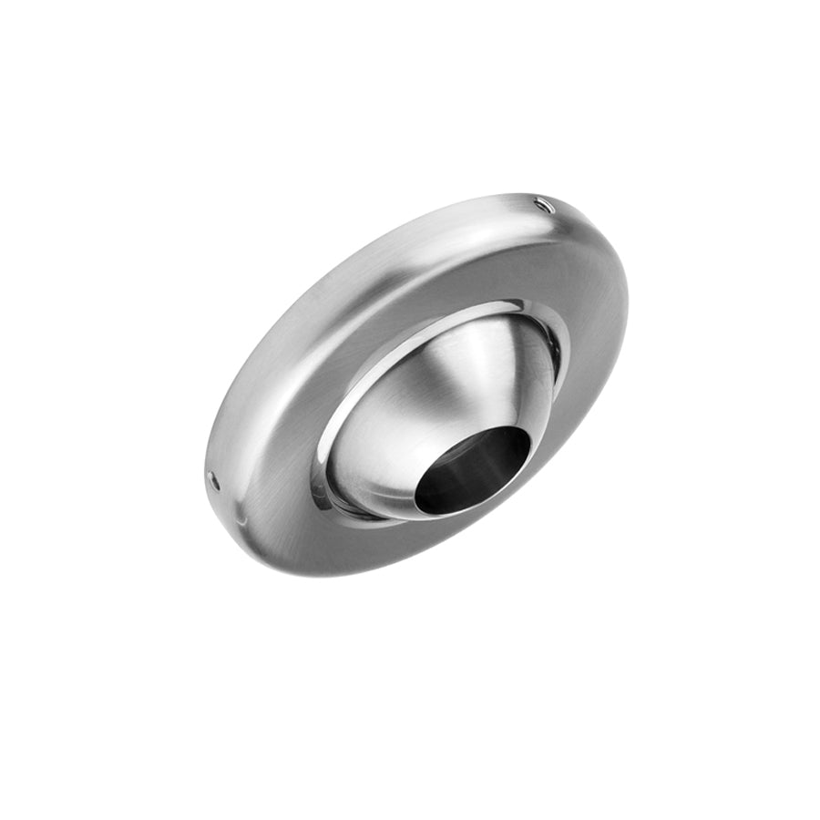 Jaclo Angled/Sloped Adjustable Ceiling Escutcheon in Polished Brass - 6019-PB