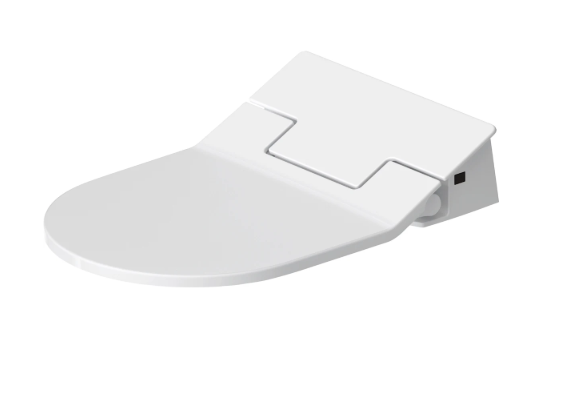 Duravit SensoWash Slim Elongated Bidet Seat with Remote - White