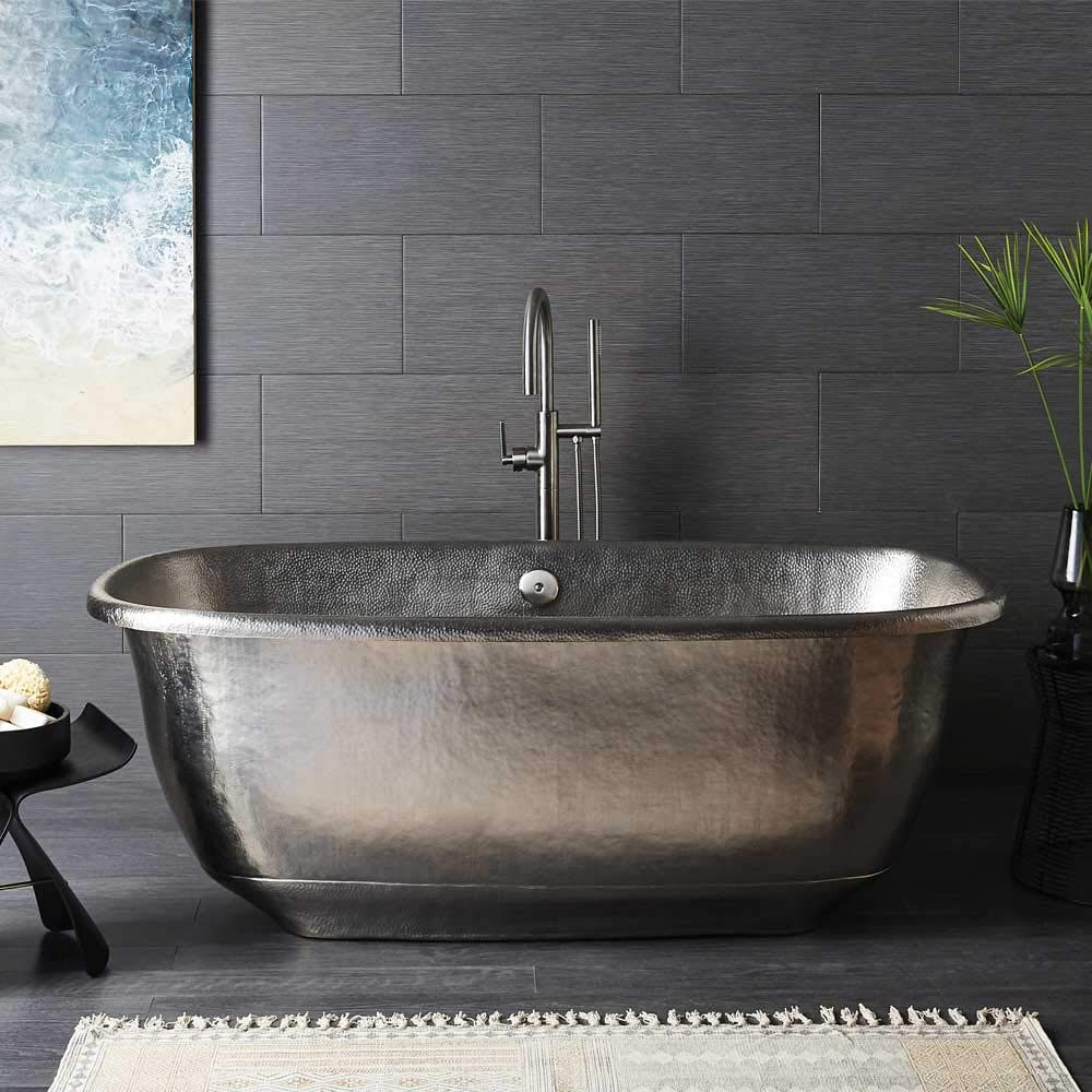 Native Trails CPS944 Santorini Copper Bathtub: Polished Copper