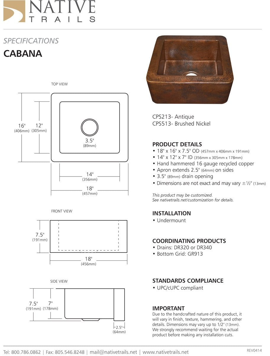 Hammered copper undermount sink with rounded corners and textured surface, shown from top angle in antique finish.