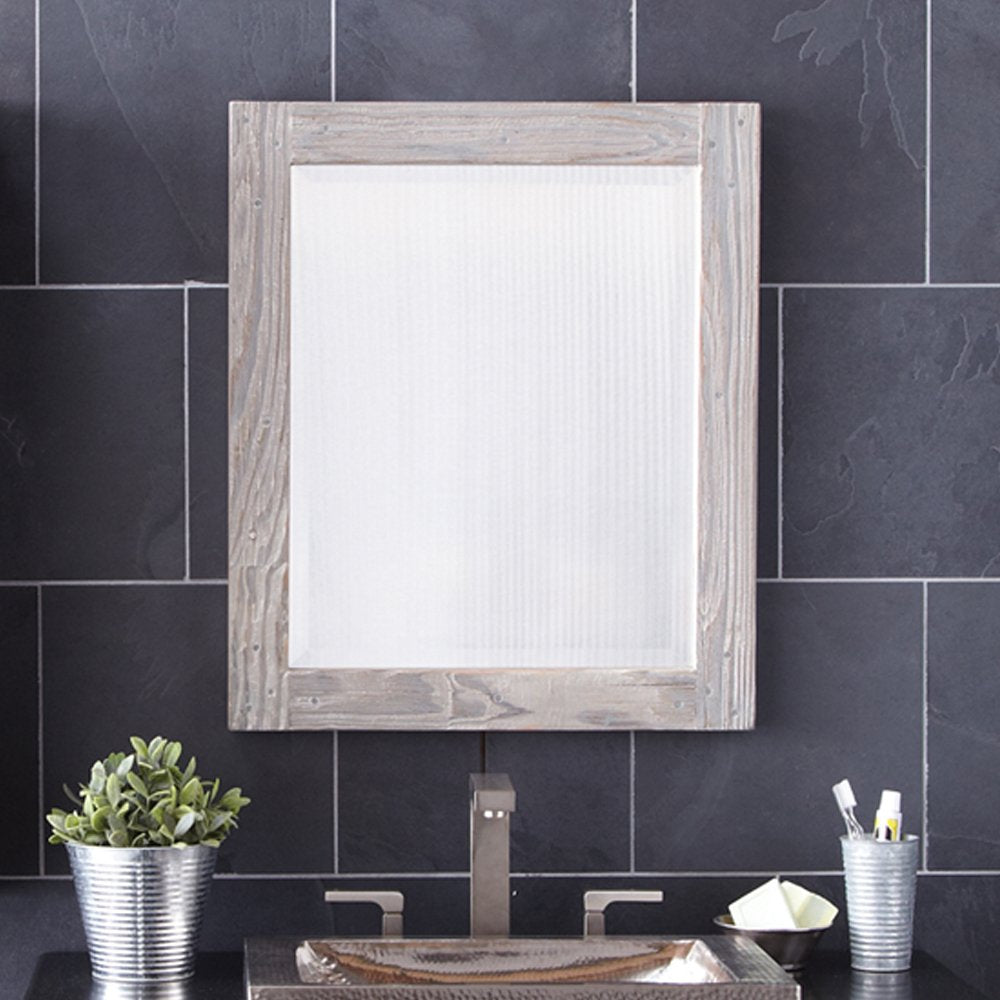 Native Trails MR299 Americana Large Mirror: Driftwood