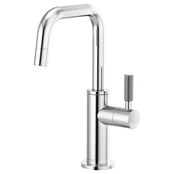 Brizo Litze Beverage Faucet with Square Spout & Knurled Handle