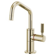 Brizo Litze Instant Hot Faucet with Angled Spout & Knurled Handle