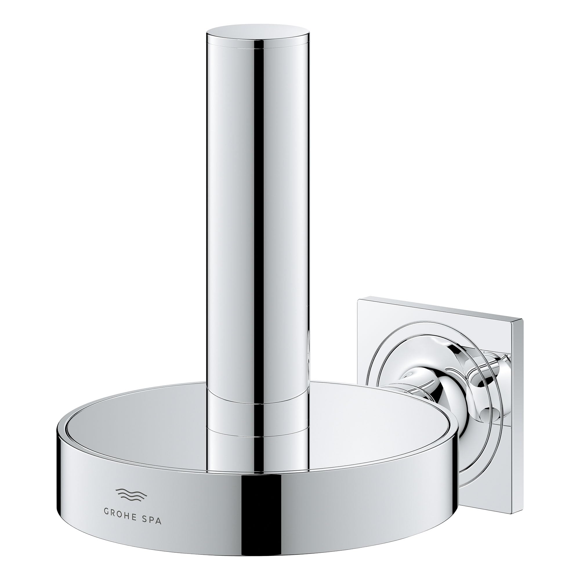 Grohe Allure 40956EN1 Allure Reserve Toilet Paper Holder in Grohe Brushed Nickel